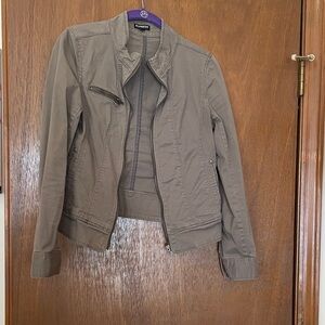 Express Khaki Women's Utility Jacket